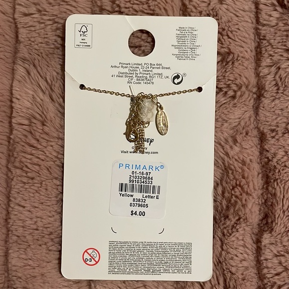 Disney Necklace - Letter E - Picture 2 of 3